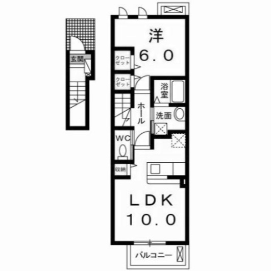 【間取り】 | リアン　ボーテ