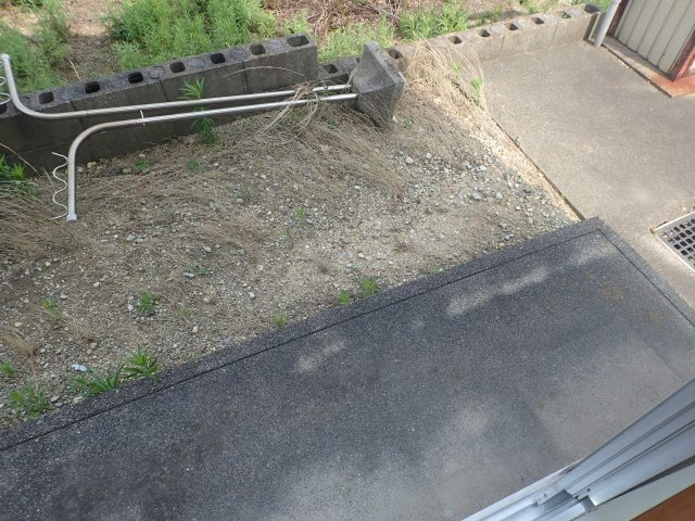 ハイコートやはたのバルコニー