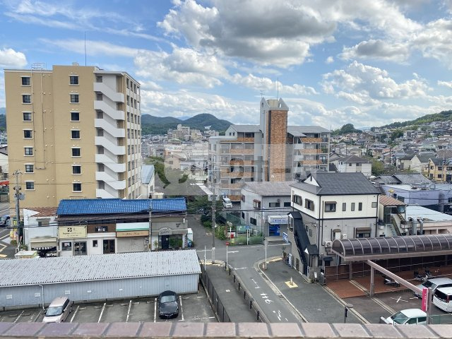 第2泰山ハイツの展望|第2泰山ハイツ（河内国分駅）　見晴らし