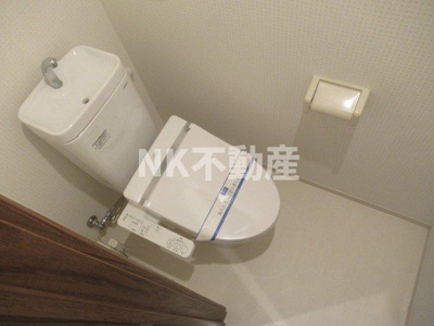 【トイレ】 | ソフテイルSIX（河内花園賃貸） | トイレもきれいです