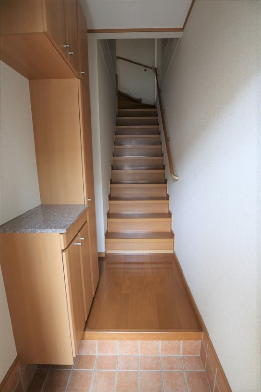 カントリー　ビューAの玄関