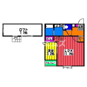 【間取り】 | パサージュ竹下 | パサージュ竹下の間取り