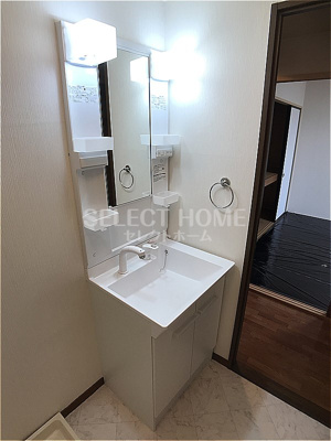 【独立洗面台】 | ウエストヒルズ | 独立洗面化粧台が付いています