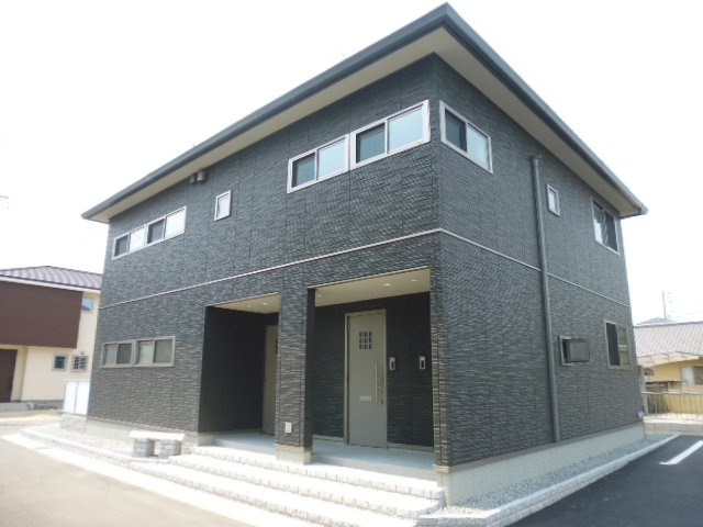 倉敷市茶屋町のアパートの外観