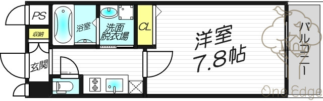 レジュールアッシュプレミアムツインⅠの間取り