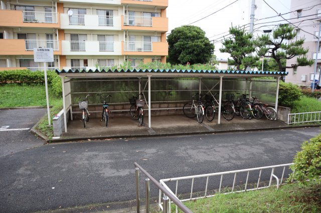 袖ケ浦住宅　人気の２階部分　習志野市袖ケ浦２丁目のその他共用部分|駐輪場　整然としております。