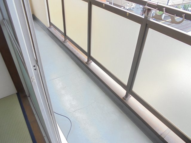 グレースハイム北見のバルコニー