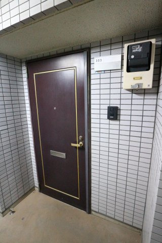 セゾン皿沼のエントランス