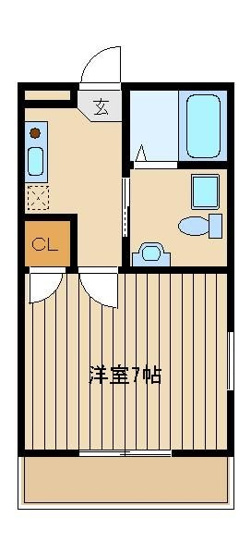 【間取り】 | メゾン・ド・ローズ