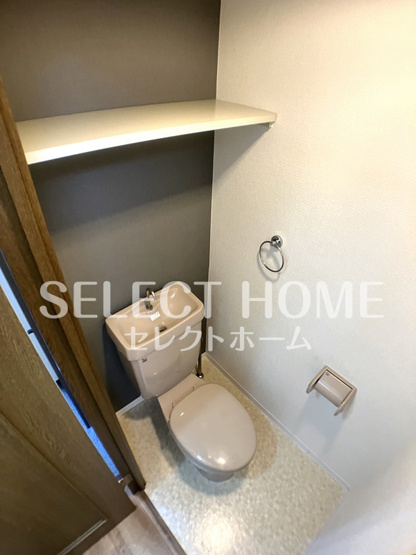 【トイレ】 | グランデュール４６ | ゆったりとした空間のトイレです