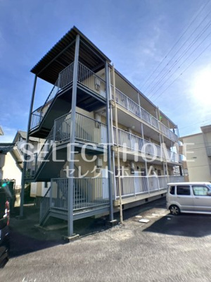 【外観】 | コーポひまわり | 外観は落ち着いています