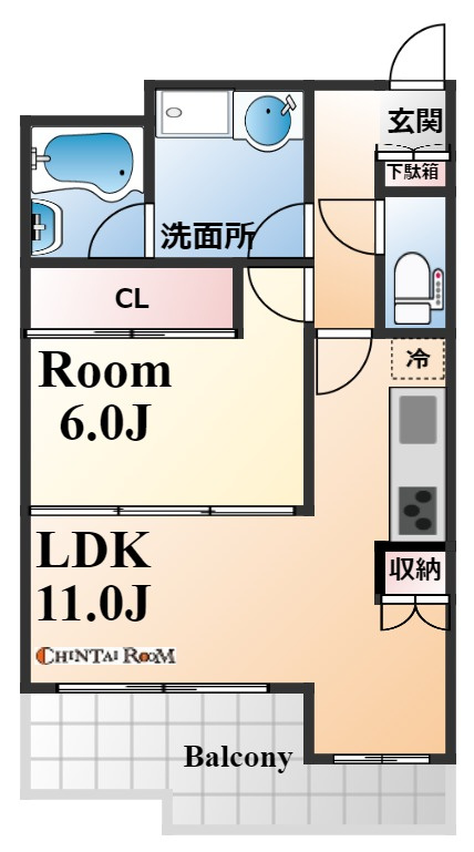 古満ゲボイデの間取り