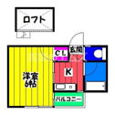 【間取り】 | クラビレッジ竹下駅東の間取り
