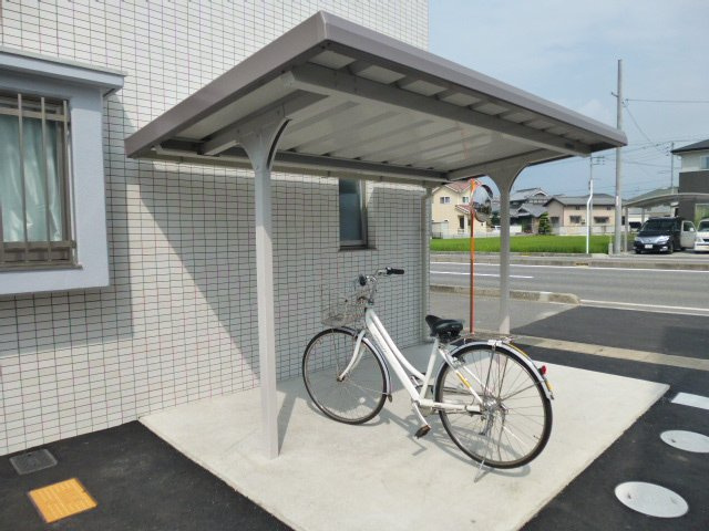 総社市駅前１丁目の賃貸マンションのその他共用部分|駐輪場