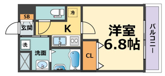 【間取り】 | ジュネス・バンブー