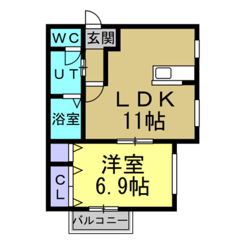 アヴェニューの間取り