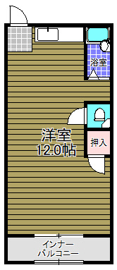 狭山南マンションの間取り