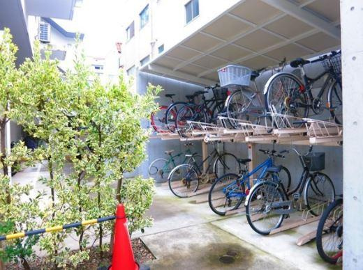 フィース神楽坂のその他共用部分|駐輪場