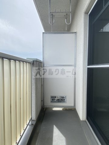 スタンドアップ柏原のバルコニー
