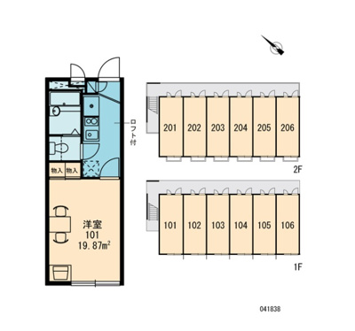 【区画図】 | レオパレスエムズ