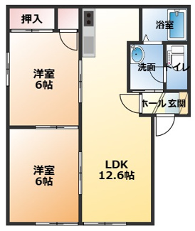 【間取り】 | スカイフォーレスA