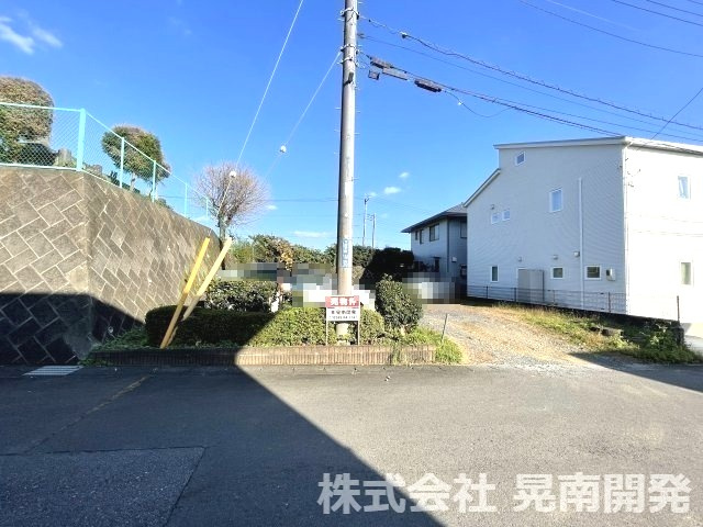 鹿沼市下武子町（ゆうタウン鹿沼府所）売地の外観|敷地内北西に電柱及び支線があります