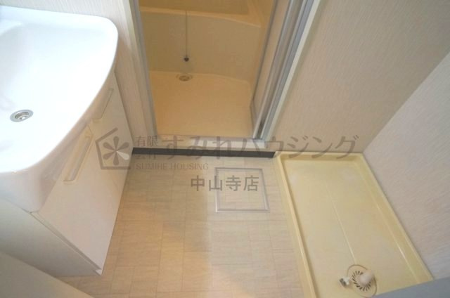 ゼフィール宝塚の洗面所