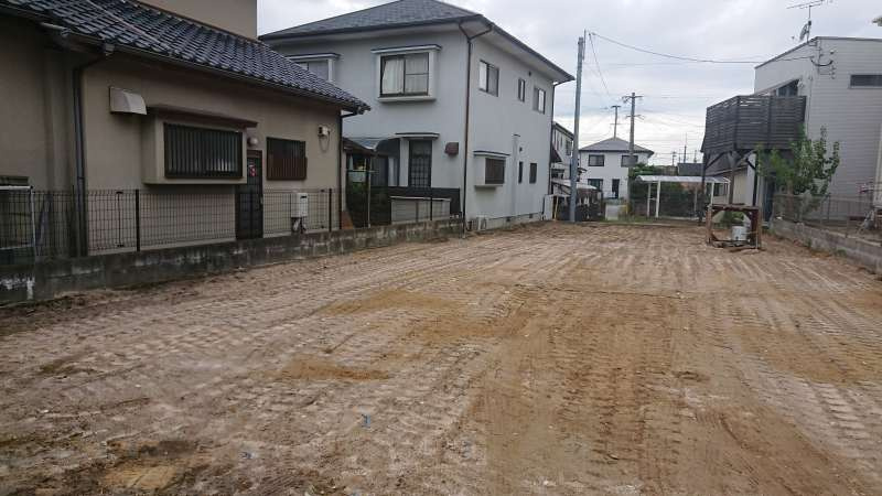 朱雀４丁目の土地の外観
