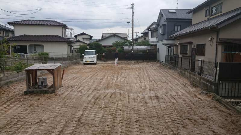 朱雀４丁目の土地の外観