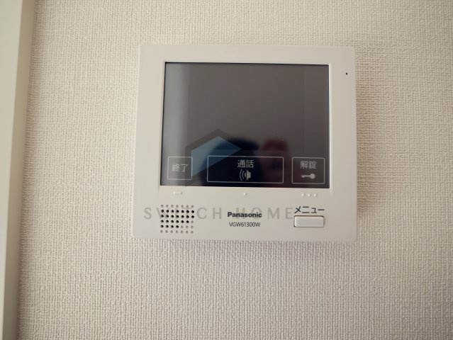 【セキュリティ】 | クレセントハイツ | TVインターフォンです　※写真は、参考イメージです