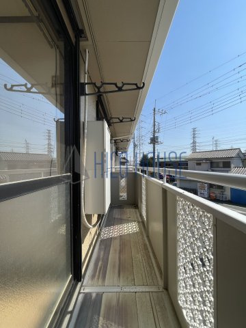 グリーンヒル新宿のバルコニー