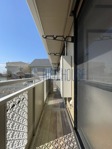 グリーンヒル新宿のバルコニー