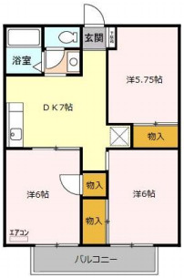 グリーンヒル新宿の間取り