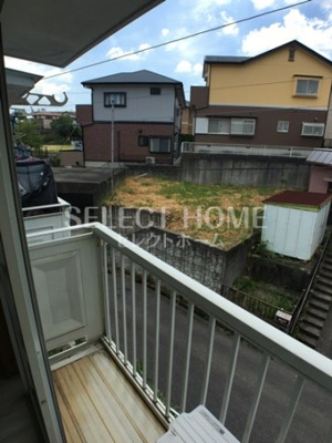 【バルコニー】 | リード欠町 | 広々としたバルコニーです