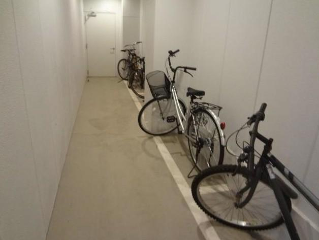 博多パレスの駐車場