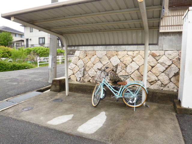 セジュール佐藤のその他共用部分|自転車置き場