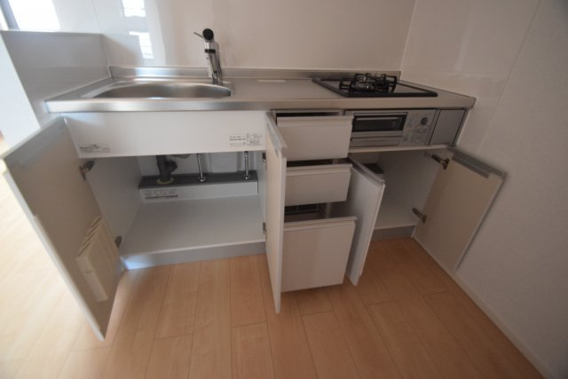 トマトハイツ3のキッチン|きれいなキッチンです