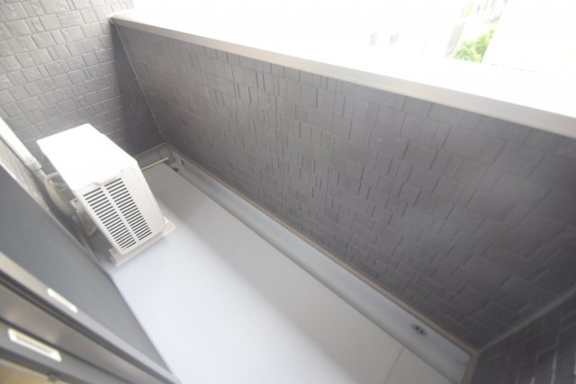 トマトハイツ3のバルコニー|陽当たり良好なバルコニーです