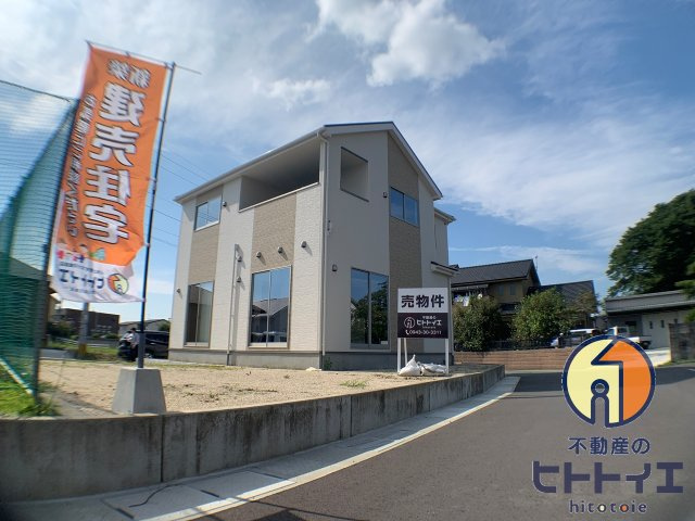 筑後市和泉建売り戸建の前面道路含む現地写真|前面道路含む現地写真です