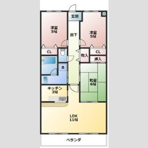 【間取り】 | 第2グランドビル永吉