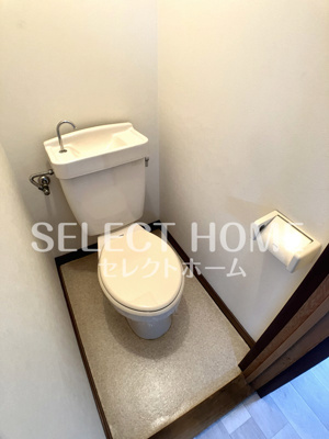 【トイレ】 | ビューコートＫＦ | 落ち着いたトイレです