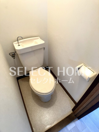【トイレ】 | ビューコートＫＦ | 落ち着いたトイレです