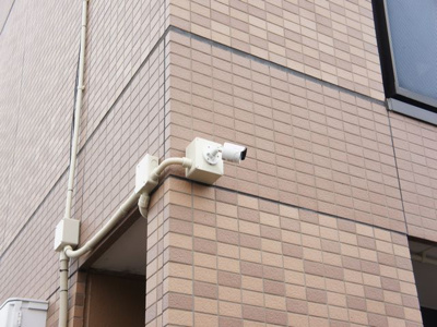 【設備】 | エスポアールSⅠ | 防犯カメラが付いています♪