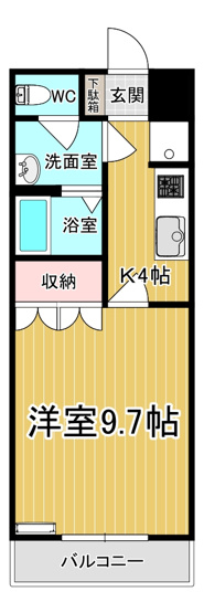 【間取り】 | エスポアールSⅠ | ゆったりとした間取りです。