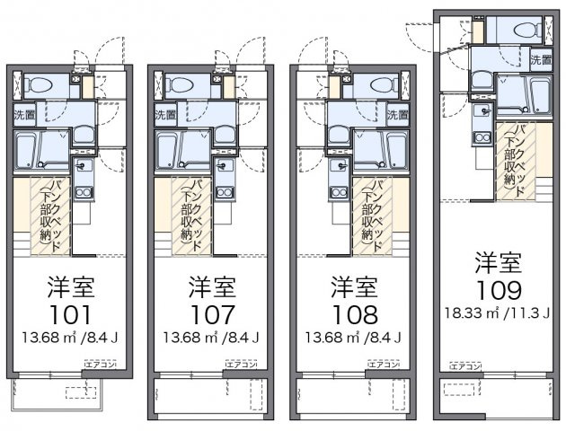 【間取り】 | ミランダルーチェⅢ