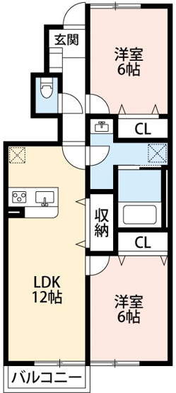 【間取り】 | リーブル桃山
