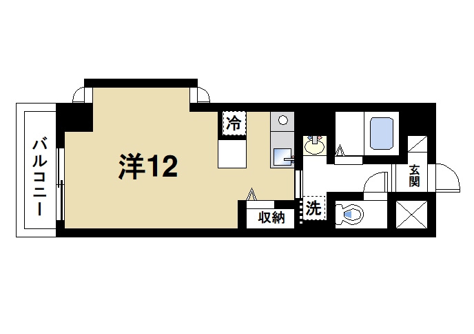 フレアコート奈良の間取り|間取りはこのようになっています