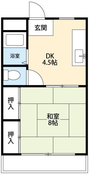 【間取り】 | メゾン魚町