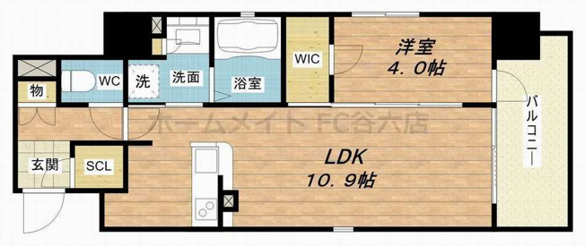 【間取り】 | OPUS RESIDENCE SHINSAIBASHI SOUTH