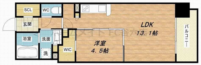 【間取り】 | OPUS RESIDENCE SHINSAIBASHI SOUTH
